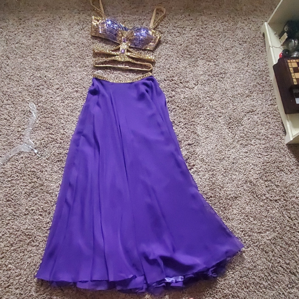 Sheriff Hill Two Piece Prom Dress